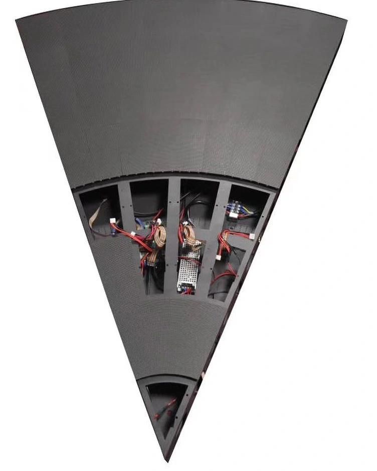 Irregular LED Screen P4 Outdoor LED Cake Shape Display for Pizza