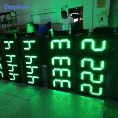 Factory Direct Full Scale 6-48 Inch Outdoor LED Digital Gas Station Sign Board for Petrol Station Gas Price Display