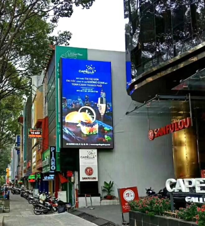 Wall Mounted Advertising Display LED P3 P4 P5 P6 P8 P10 Pantalla LED De Acceso Frontal Outdoor LED Screen Front Service