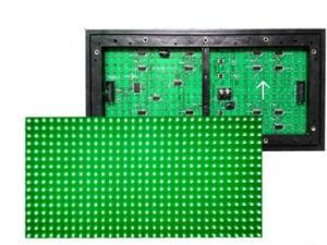 Single Green LED Text Display Screen Module