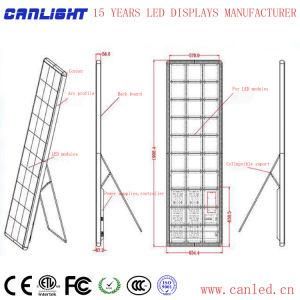 Indoor P2.5-640X1920 Posters Screen LED Display for Ballroom and Reception and Show