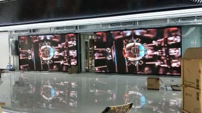 Full Color Text Fws Cardboard, Wooden Carton, Flight Case Video Wall LED Display