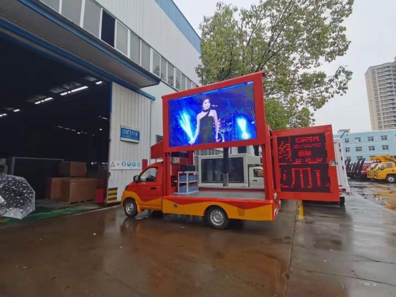 P4 Van Truck Mobile Outdoor Advertising LED Display Screen