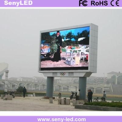 Outdoor SMD P10 Fixed LED Billboard for Video Display