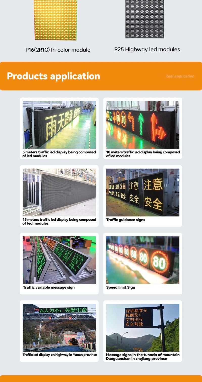 LED Display System Vms Traffic Control Card for P16 Modules