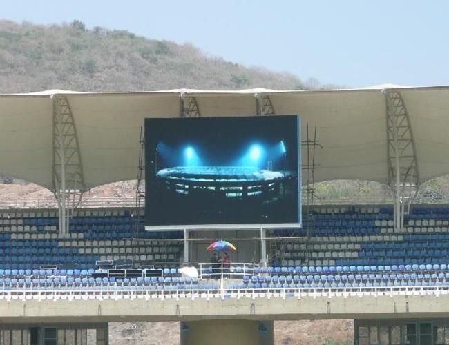 Jingcan P10 DIP Fixed Installation Outdoor LED Advertising Display Screen