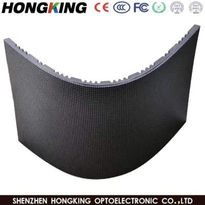P2/P3/P4 SMD Soft LED Module Indoor LED Display 360 Degree Curve 240*120mm