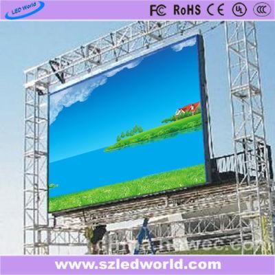 P2.976 Fast Assemble Cabinet Display Screen for Adverting Using