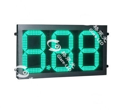 16inch 8.88 Saudi Arab Oil Station Custom Gas Price Sign Price LED Price Changer with Iron