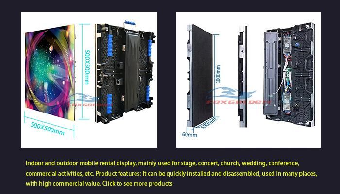 P5.95 Outdoor Mobile Lease LED Display Screen LED Display Panel