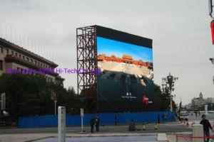 P10 Full Color 7000CD/Sqm Cabinet 320X160mm Outdoor Fixed LED Display