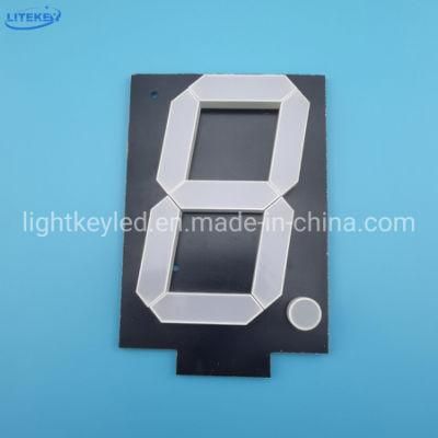 5 Inch Single Digit Assembly 7 Segment LED Display with RoHS From Expert Manufacturer