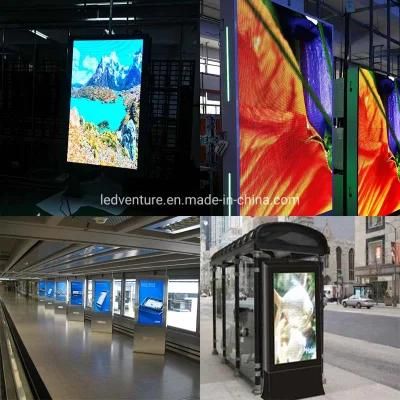 P5 Outdoor High Brightness Advertising LED Display Screen for Street Pole