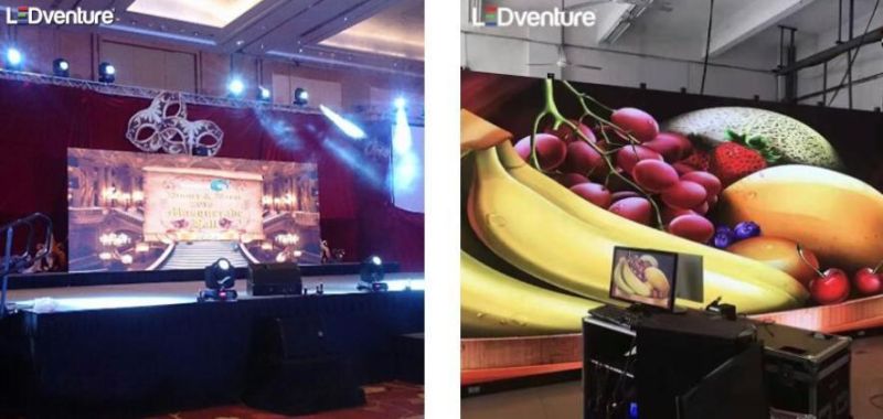 Indoor P2.6 Advertising Display Screen LED Video Wall for Performance