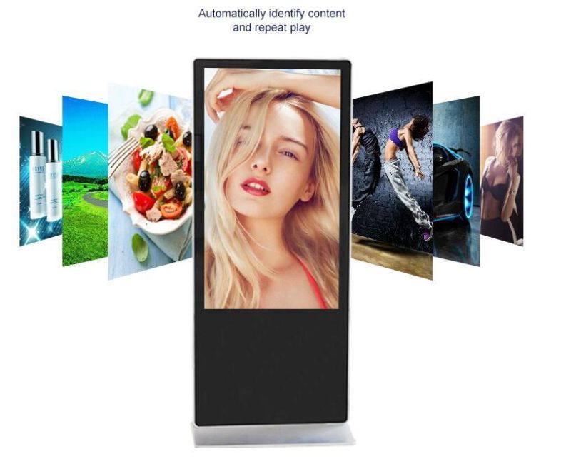 55 Inch Rk3288 WiFi Touch Screen Kiosk, WiFi/3G Advertising Display Player Digital Signage Digitalsignageadvertising