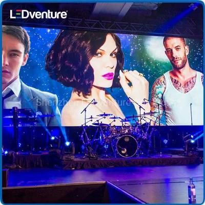 Indoor P2.6 Full Color LED Advertising Display Rental LED Video Wall