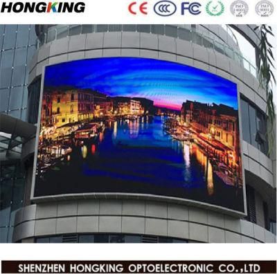 P6 Curved Arc Outdoor Rental Video Wall LED Display Die Casting Aluminum