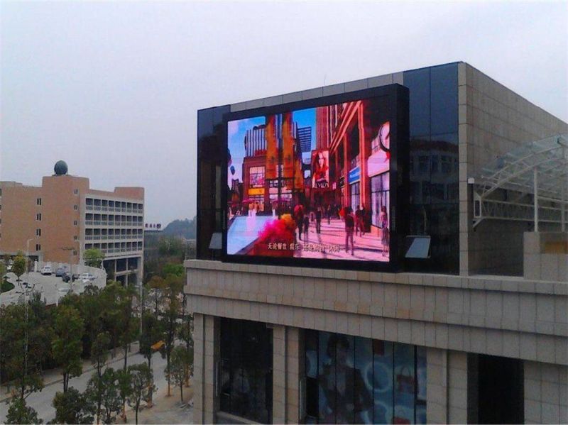 P5/P6/P8 Outdoor Fixed Full Color Advertising LED Display Screen