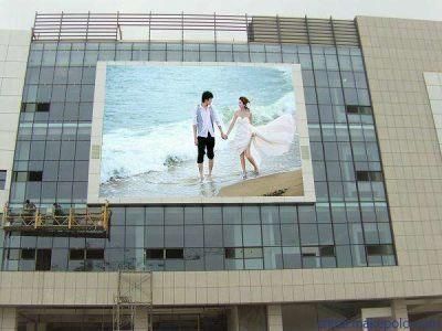 Fws Video Freight Cabinet Case Outdoor Scrolling LED Sign Display