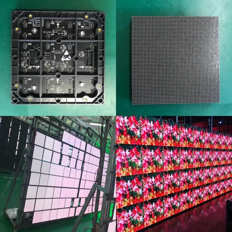 HD P2 P2.5 P3 P4 LED Screen Billboard Fixed Panel