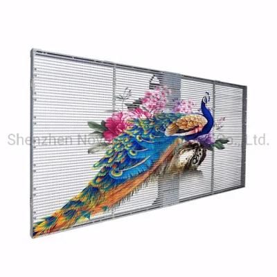 Wholesale China Factory P3.9 7.8 Window Big Size Transparent LED Screen