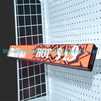 Indoor COB P1.875 Shelf Strip LED Display Advertising Screen