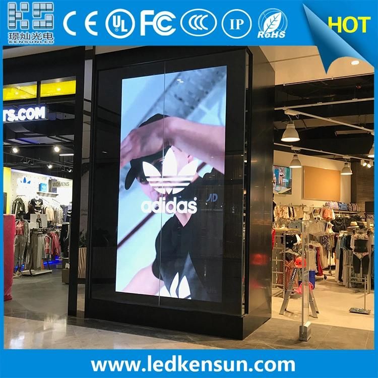 5000nits Semi-Outdoor LED Advertising Screen P2.5 Indoor High Brightness LED Display for Showcase