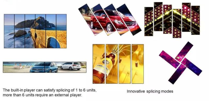 P2.5 P3 Indoor Front Service Indoor Ultra Thin Advertising LED Poster Display LED Mirror Display Screen Price