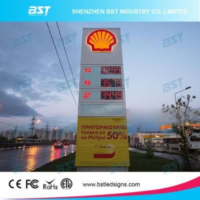 Outdoor High Brightness LED Gas Price Sign