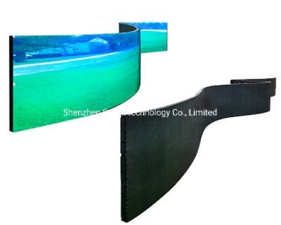 High Quality Soft Module Flexible Special Shape Curved P4 LED Display Module