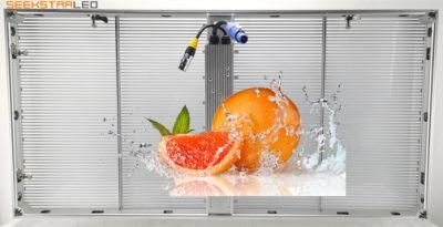 Light Transparency Indoor Outdoor LED Display Screen P3.91-7.81 Advertising Screen