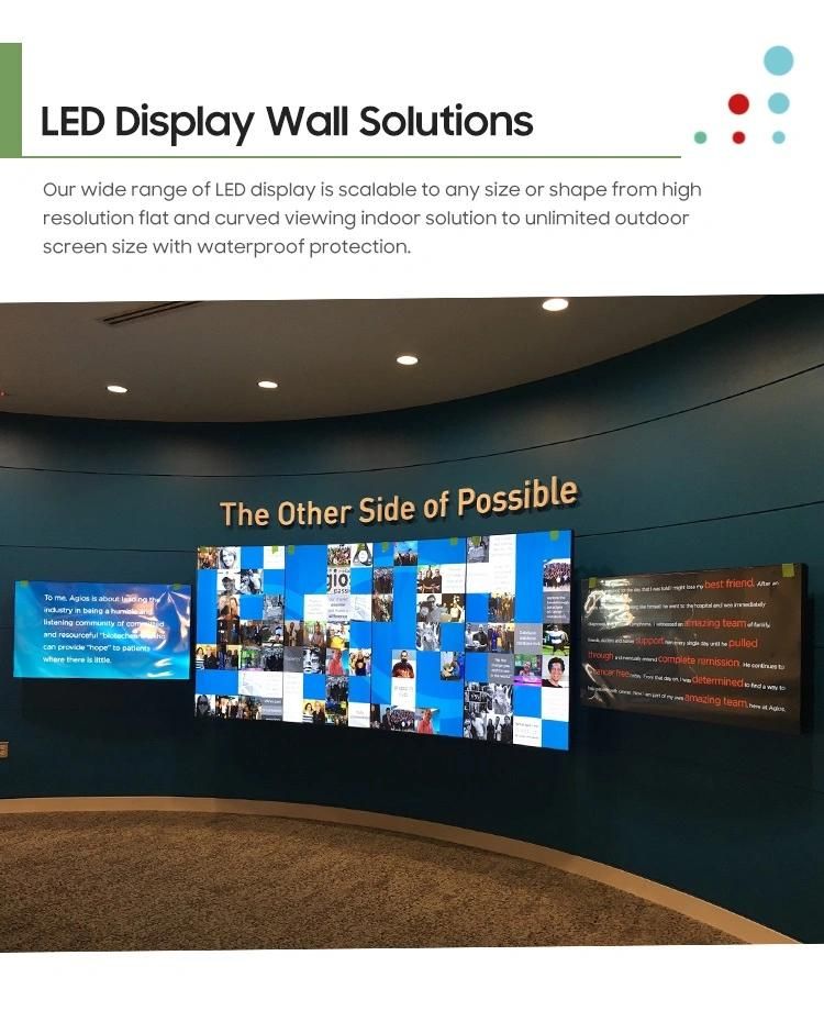 UL Approved Windows Fws Cardboard, Wooden Carton, Flight Case Indoor LED Display