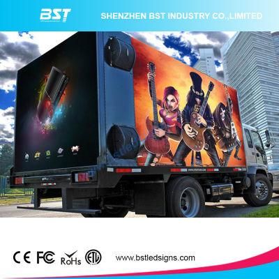 Trailer Mounted LED Displays for 3sides Advertising