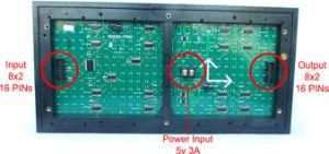 P10 Outdoor Red Monochrome LED Display Module (P10) Single Red