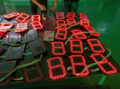 8.889/10 8&quot; Red 7 Segment LED Gas Price Sign