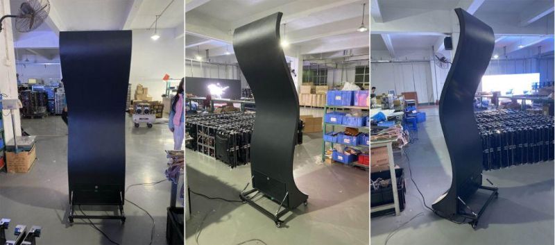 Good Guality P2 P2.5 P3 Indoor Advertising LED TV Display LED Poster Floor Stand LED Screen Display