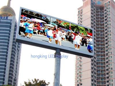 Outdoor P8 Full Color Esay Installation and High Brightness LED Advertising Screen