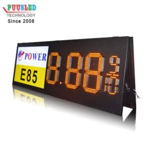 Factory Direct Outdoor LED Gas Price Sign 7 Segment Remote Control Petrol LED Digital Sign