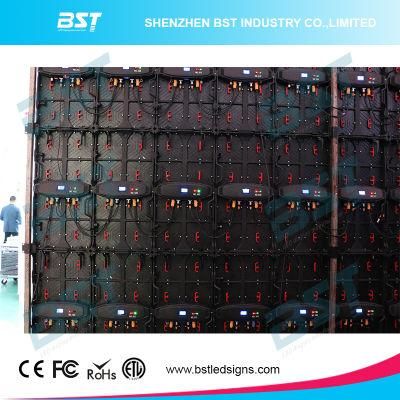 P3.91 SMD2525 Outdoor Waterproof Rental LED Video Wall Panel with Constant Current Drive