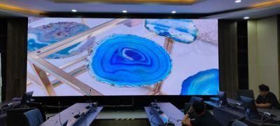 Full Color P1.86 Indoor LED Screen Display Front Service Fixed LED Panel Video Wall for Conference