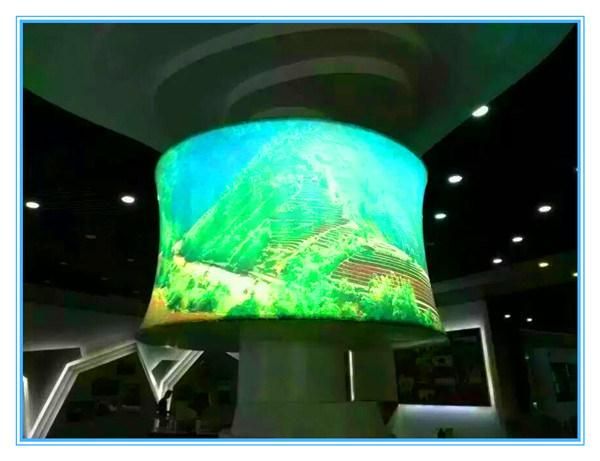 360 Degrees Can Broadcast Video P5 Indoor Special LED Screen