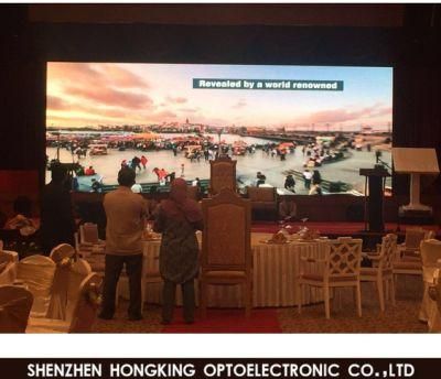3840Hz 4K Input Full Color P3.91 P2.97 Dance Floor Rental LED Background Wall