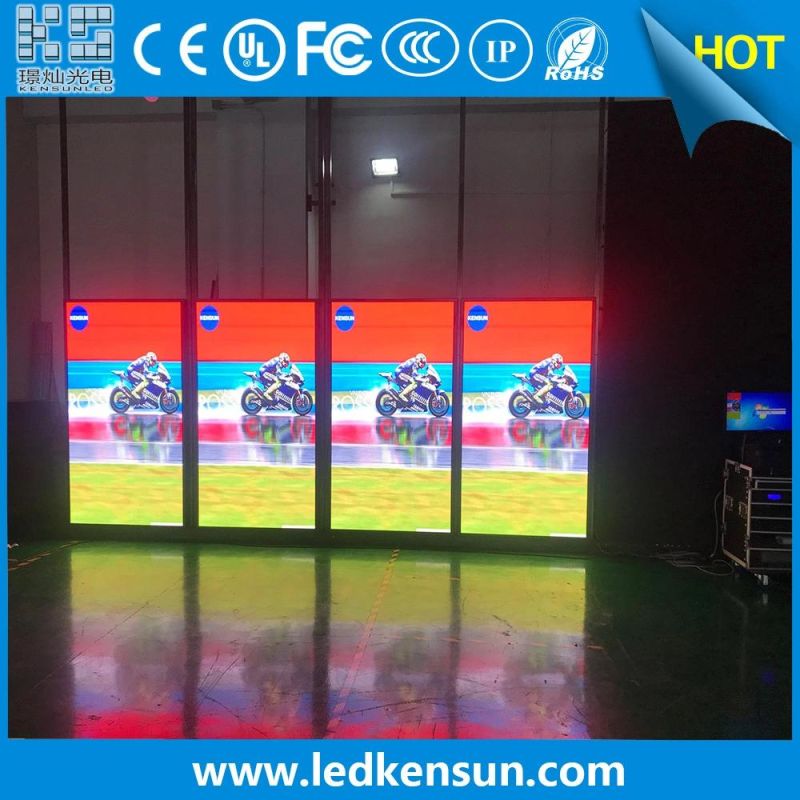 5000nits Semi-Outdoor LED Advertising Screen P2.5 Indoor High Brightness LED Display for Showcase