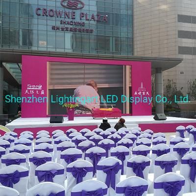 Waterproof Die Casting Aluminum Cabinet P4.81 Outdoor Rental LED Screen Display