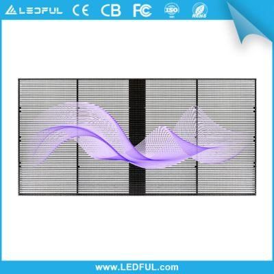 Cheap Transparent LED Screen Display Glass LED Transparent Video Wall