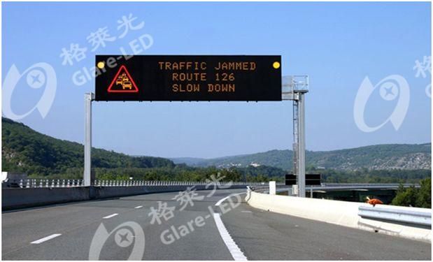 Highway Traffic Safety Instruction LED Variable Message Sign Dynamic Display Sign Board