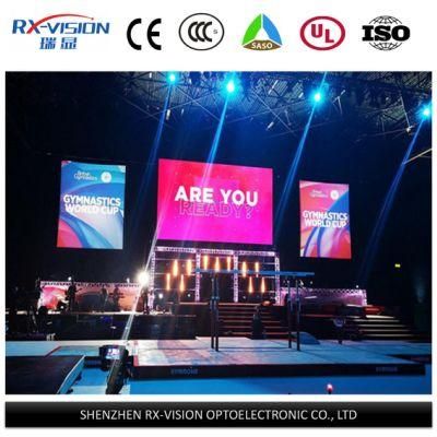 P3.91 Rental LED Video Wall Panel for Concert Stage LED Display Screen