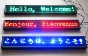 P10 Red Color LED Module Scrolling LED Message Sign
