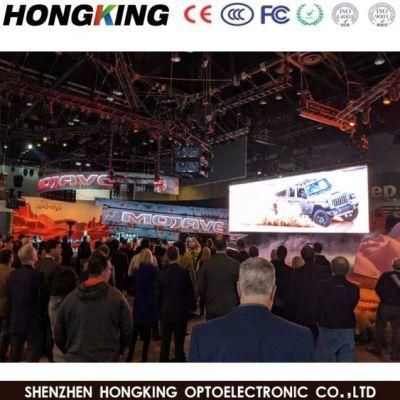 Indoor Rental Screen 500*1000mm P2.604 / P2.976/P3.91 LED Background Wall for Stage Show