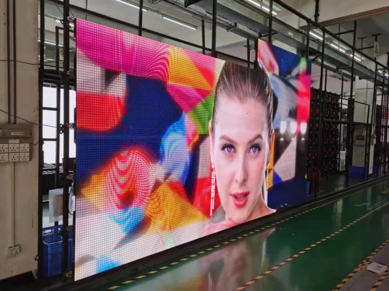 Outdoor P4.81 High Resolution Rental LED Display Screen